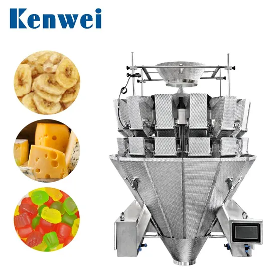 Cheese Packing Machine with 10 Head Combination Weigher 