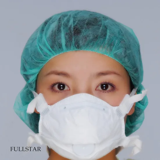 Disposable Cone or Folded Protective Face Mask with or Without Valve 