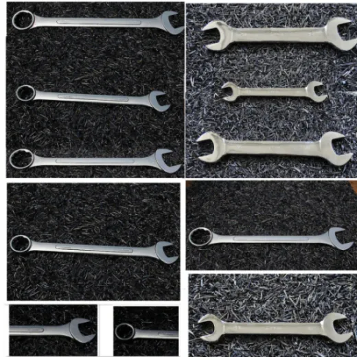 Hardware Tools Combination Spanner Head Mirror Wrench 