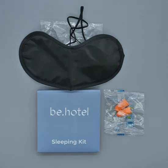 Ear Plug in Plastic Box with Sleeping Kits for Guest Room 