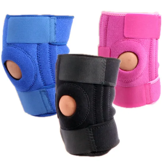 Manufacturer Custom Comfortable Fitness Silicone Motor Cycle Knee Pad Protector for Volleyball 