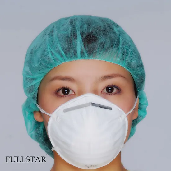 Disposable Cone Style Face Mask Without Valve European Standard 