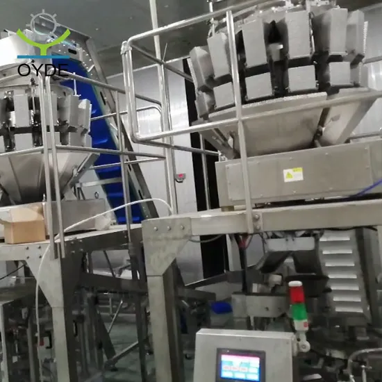 Oyde Filling Pack Sealing Wrap Shrink Packaging High Precision 16 Head Standard Multihead Combination 
