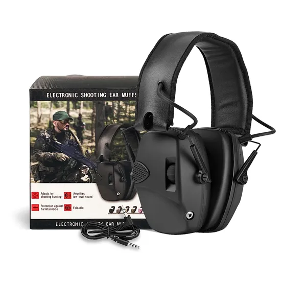 ZH EM026 Protective Ear Defender High Density Active Ear Noise Cancelling Electronic Gun Range Hearing Earmuff 