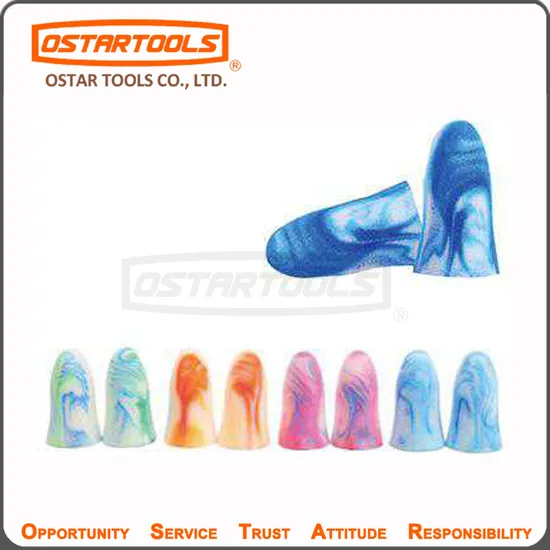 PU Foam Earplugs Ear Plugs with Cotton or PVC Corded PU Foam 