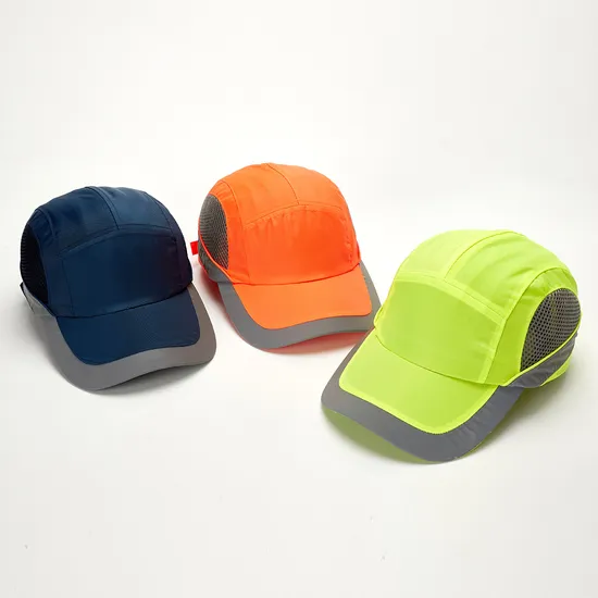 Outdoor Breathable Sun Helmet Hard Baseball Hats Custom Safety Bump Cap