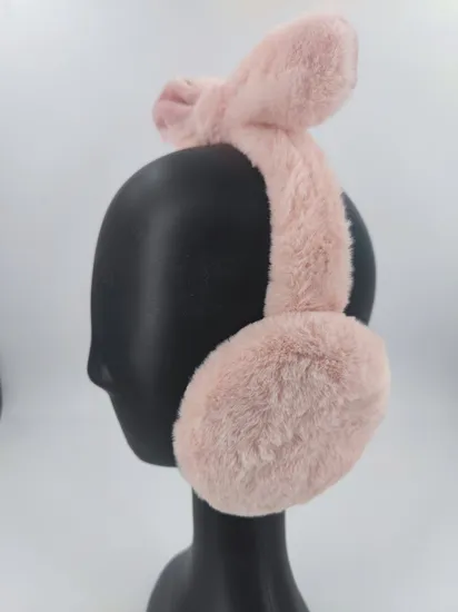 Lovely Cat Soft Winter Warm Earflap Earmuff with Crystal 