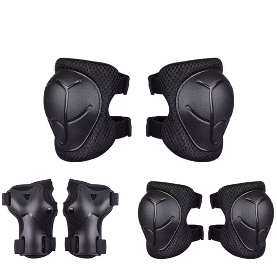 Kids Bicycle Inline Protectors with Helmets Knee Protection Covers for Skateboarding, Roller Skating and Skating Wyz19829