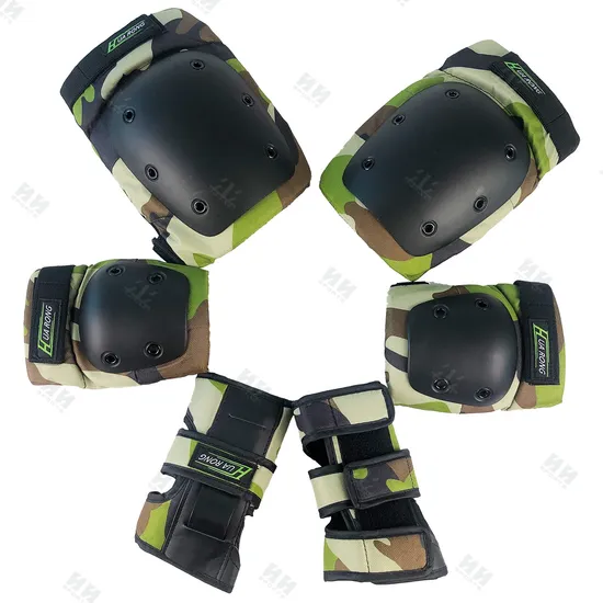 Adult Children Cycling Roller Skating Knee Elbow Wrist Protective Pads Gear Set Skateboard Protectors 