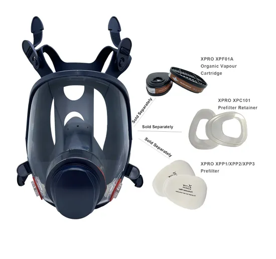 Full Face Mask Gas Smoking Mask Mining Smoking Full Face Safety